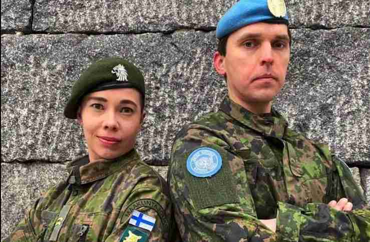 Maanpuolustajat Tuurissa Alavudella