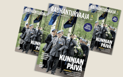Kesäkuun Rauhanturvaaja-lehti luettavissa
