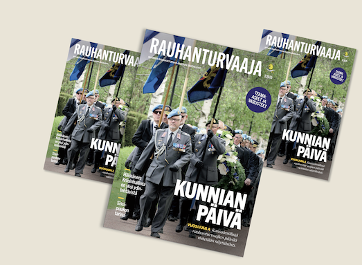 Kesäkuun Rauhanturvaaja-lehti luettavissa
