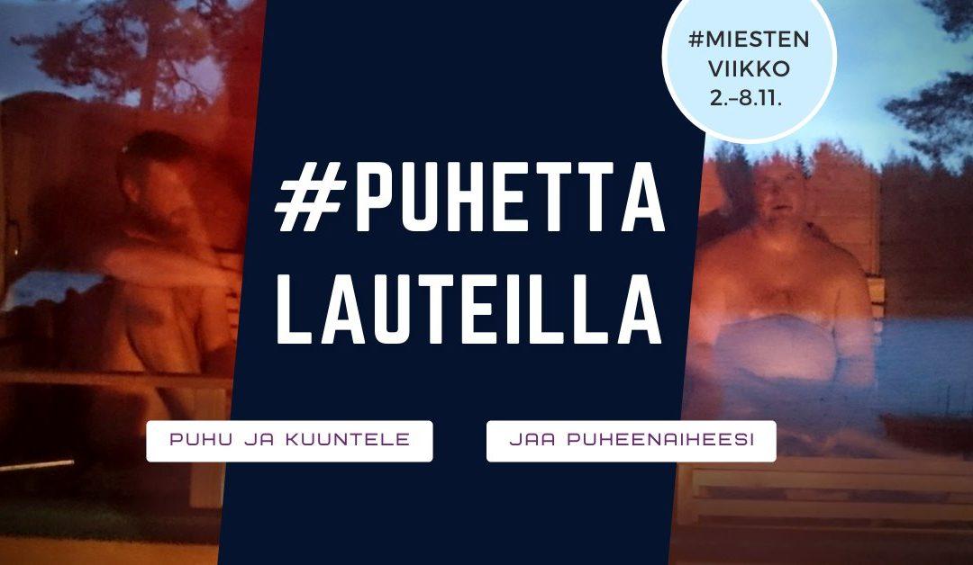 #puhettalauteilla Verkkotapahtuma