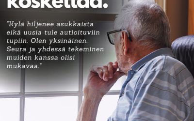 #VanhuksenÄänellä -somekampanja haastaa poistamaan ikääntyneiden yksinäisyyttä