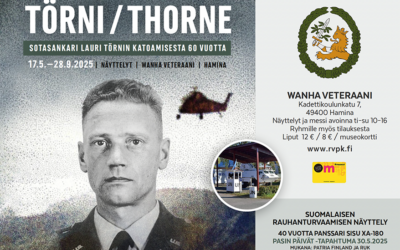 Törni/Thorne-näyttely Haminassa – sotasankarin katoamisesta 60 vuotta